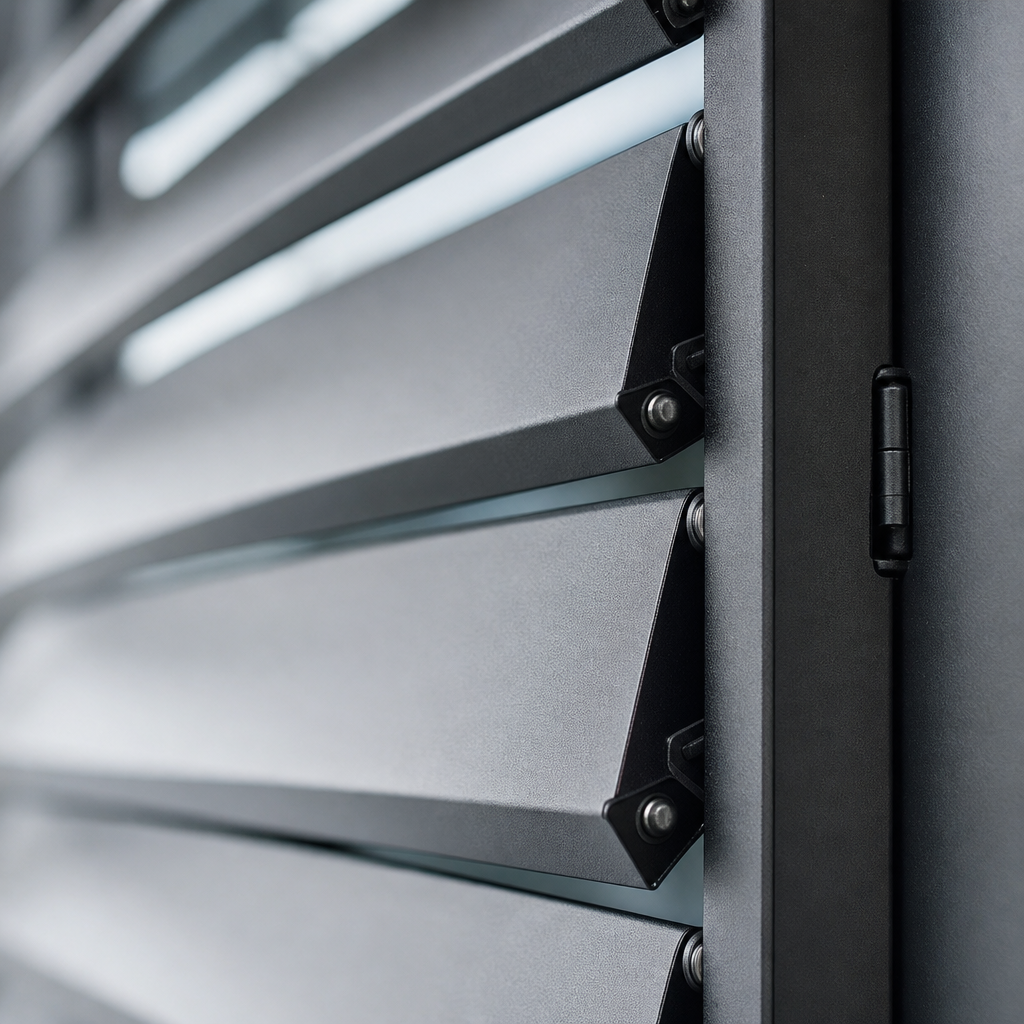 Aluminium shutter material