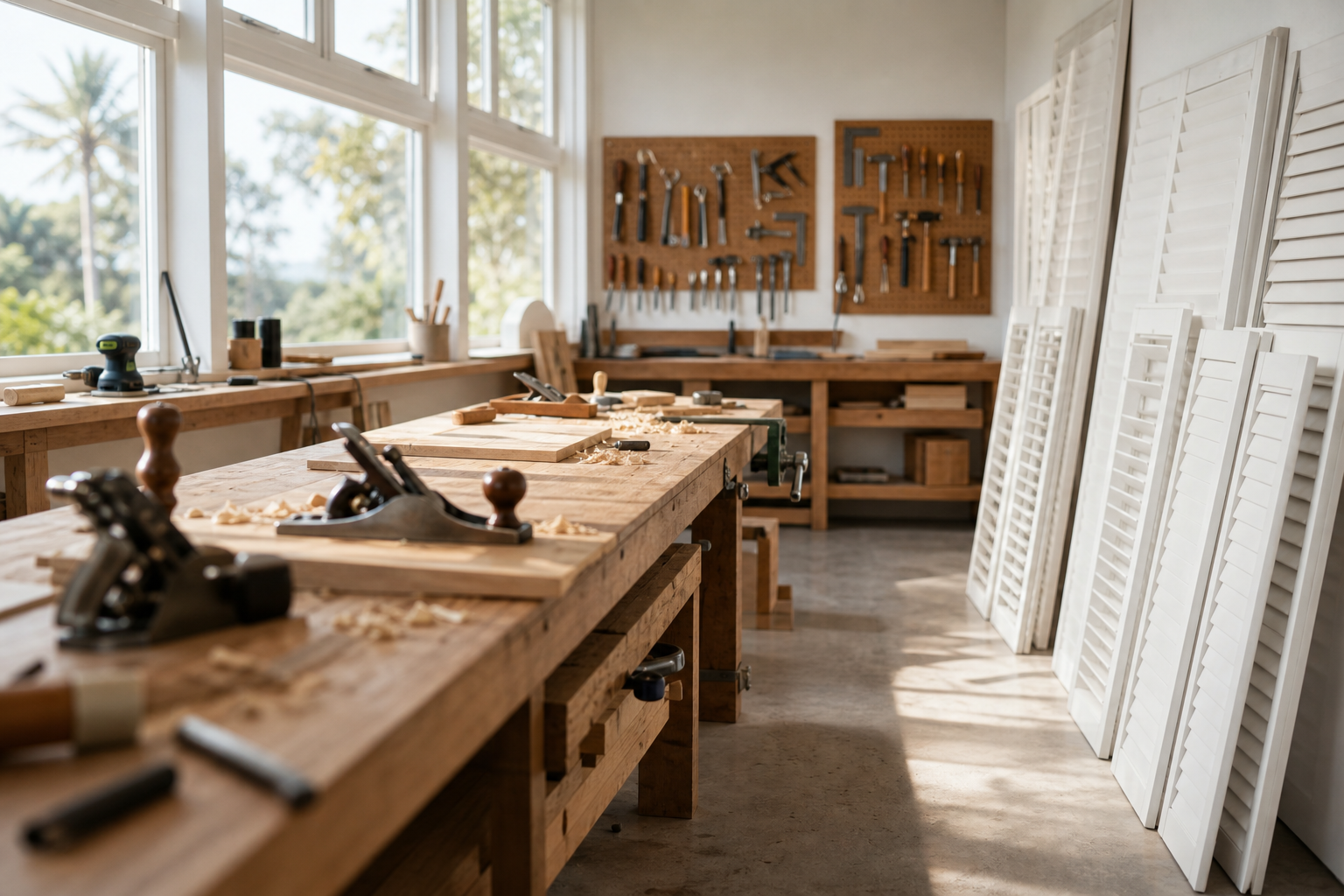 Halcyon Mascot workshop interior