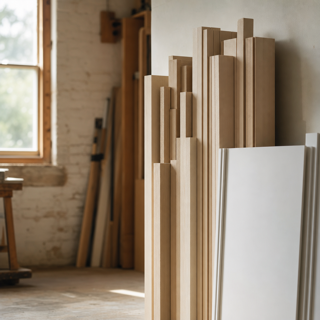 Timber stockpile