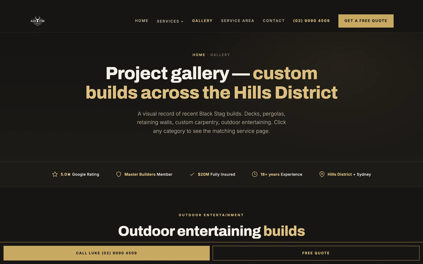 Black Stag Projects — Gallery