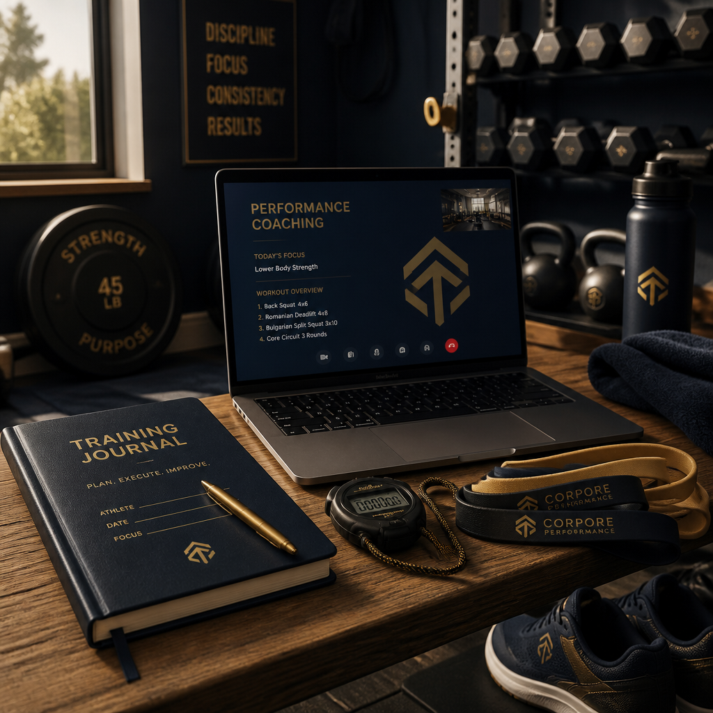 Virtual coaching session